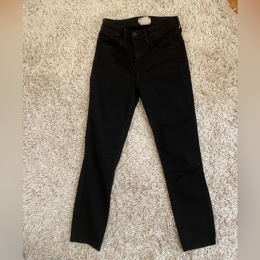 L’agence High Rise Black Jeans